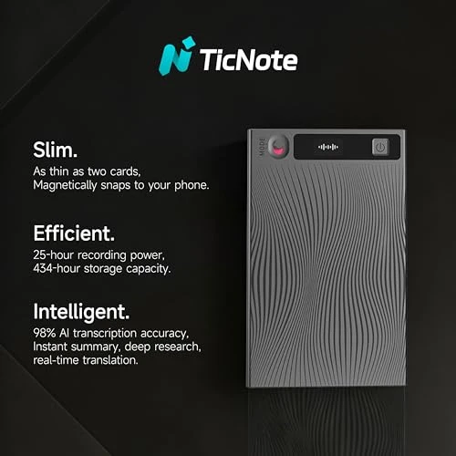 AI Voice Recorder with Transcription and Summary — Voice Recognition & Productivity Software, Mobvoi