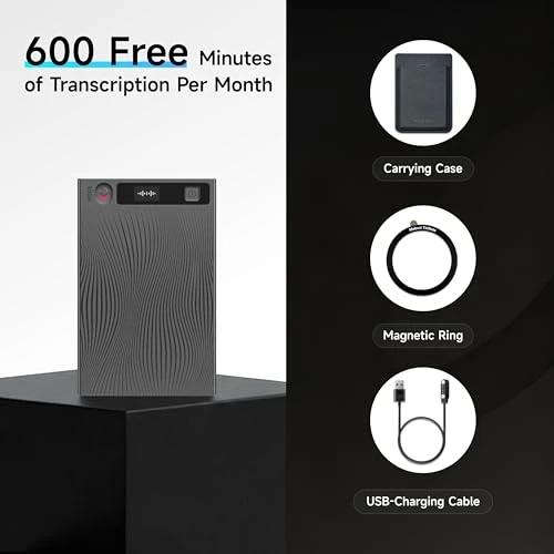 AI Voice Recorder with Transcription and Summary — Voice Recognition & Productivity Software, Mobvoi