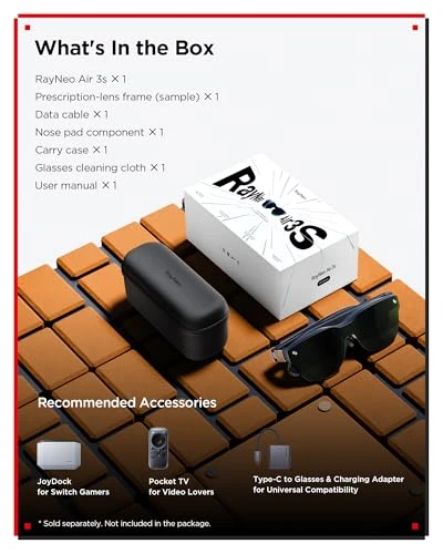 AR/XR Glasses — Immersive Viewing, RayNeo