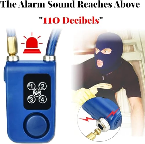 Chain Lock with Alarm — Chain, VINGVO