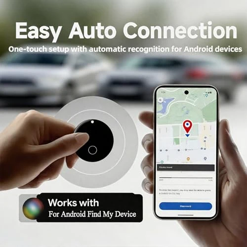 GPS Tracker for Vehicles, Hidden Tracking Device, Smart Tag with Audio — Item Locators, MIUXGIO