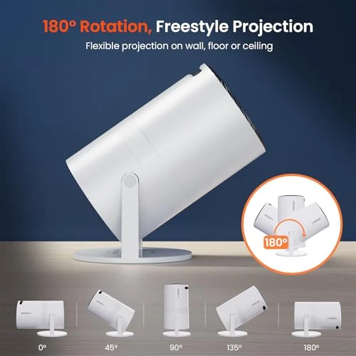 Mini Projector with WiFi and Bluetooth — Home Theater Projectors, WISHOLY