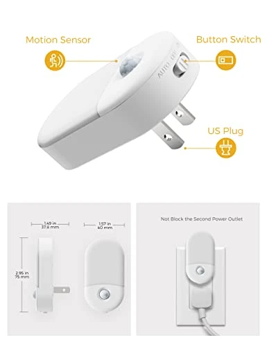 Motion Sensor Night Light — Night Lights, L LOHAS LED