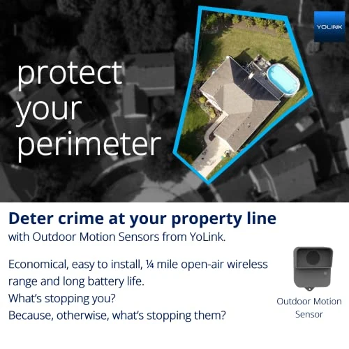 Smart Outdoor Motion Detector Sensor — Motion Sensors, YoLink