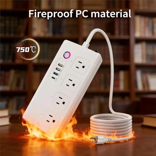 Smart Power Strip with Surge Protection — Power Distribution Units, Jinvocloud