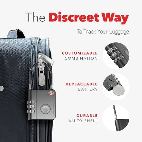 Smart Tracking Luggage Lock — Luggage Locks, KeySmart