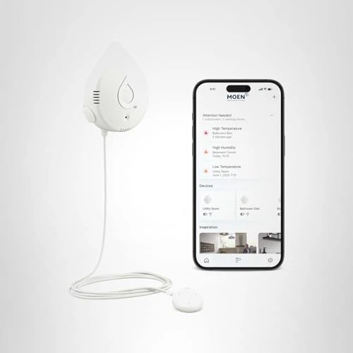 Smart Water Leak Detector — Water Leak Detection Systems, Moen