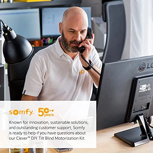 Tilt Blind Motorization Kit — Honeycomb, Somfy