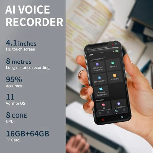 Voice Recorder with AI Transcription, Summary, and Translation — Voice Recognition & Productivity Software, Rpbznr