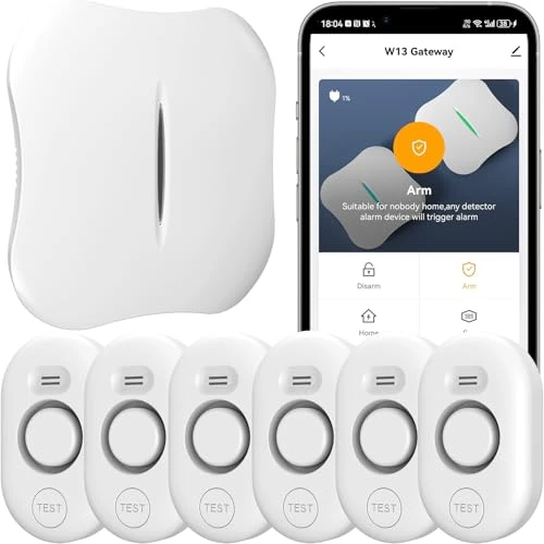 Water Leak Detector with App Notification — Water Leak Detection Systems, METAK