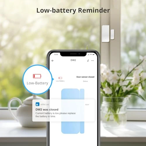 Wi-Fi Wireless Door Window Sensor — Smart Home Security, Sonoff