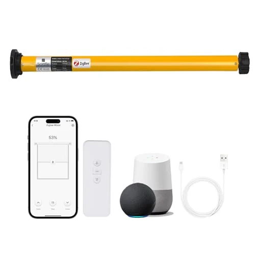 Zigbee Blinds Motor Rechargeable — Honeycomb, Sortfle