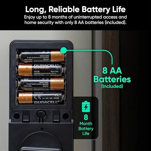 Auto-Lock Bolt Fingerprint Keyless Entry Smart Lock — Deadbolts, Wyze