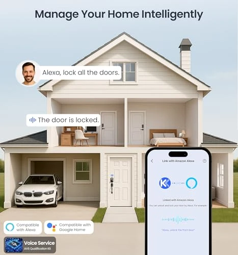 Built-in WiFi Fingerprint Smart Lock — Deadbolts, Veise