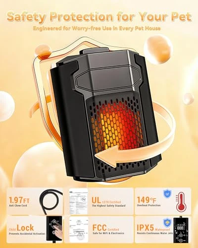 Heater with Thermostat and Smart App Remote — Portable Heating Solutions, SwSun