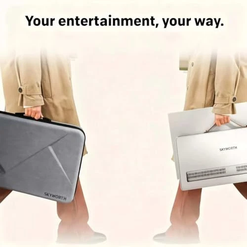 Portable Smart TV with Battery — Television, Skyworth