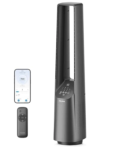 Smart Bladeless Tower Fan — Portable Cooling Solutions, PELONIS