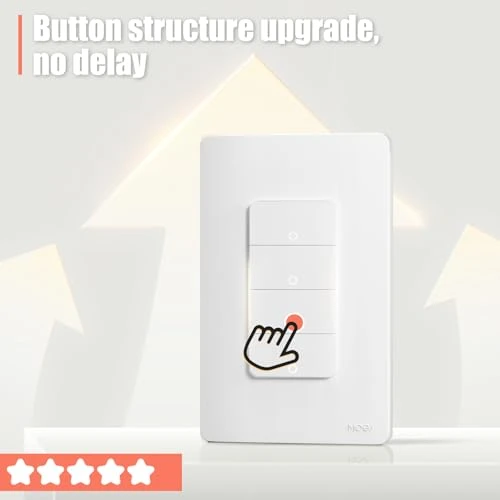Smart Double Light Switch — Dimmer Switches, MOES
