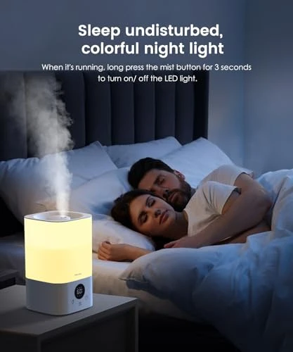 Smart Humidifier with Customizable Humidity Control — Air Moisturizers, Pharata