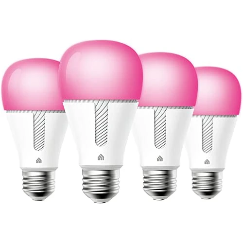 Smart Light Bulbs, 4-Pack — LED, Kasa Smart