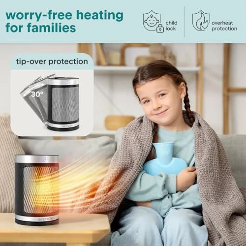 Smart Space Heater — Portable Heating Solutions, SereneLife