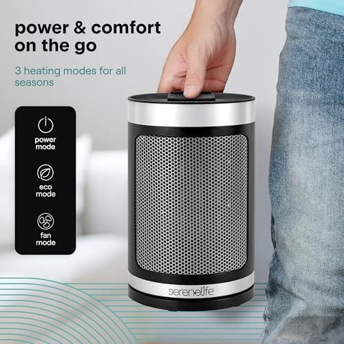 Smart Space Heater — Portable Heating Solutions, SereneLife