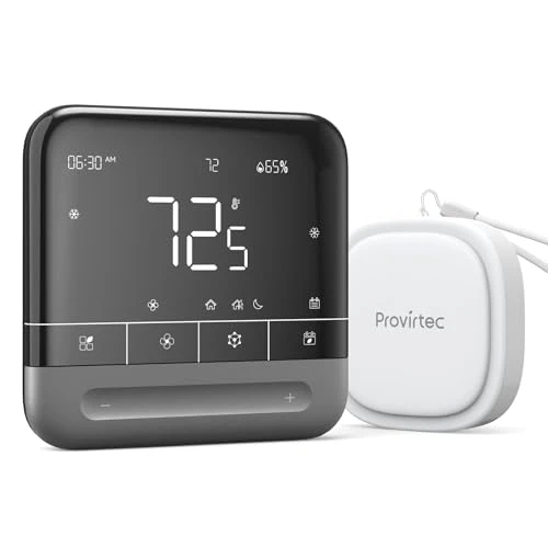 Smart Thermostat with Room Sensor — HVAC Controls, Provirtec