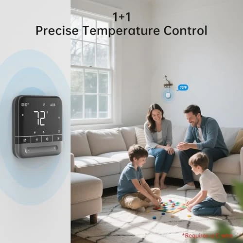 Smart Thermostat with Room Sensor — HVAC Controls, Provirtec