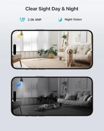 Smart WiFi Security Camera with Screen — Cameras & Monitors, ZOSI