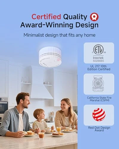 Smoke Detector — Carbon Monoxide Detectors, HEIMAN