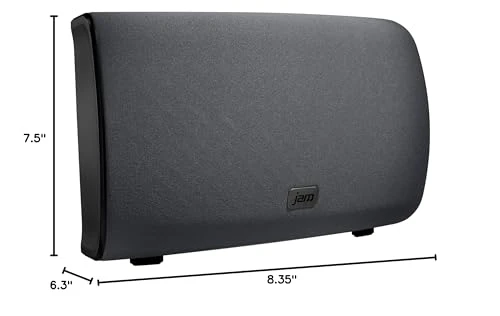 WiFi Home Audio Speaker with Amazon Alexa Voice Service, Stream Music, Built-in Intercom, Sync up to 8 Speakers — Whole-Home Audio Systems, Jam Audio