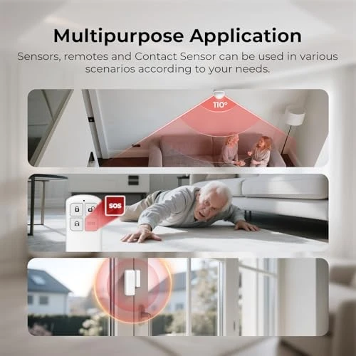 Wireless Home Security System — Smart Home Security, Hapippofa