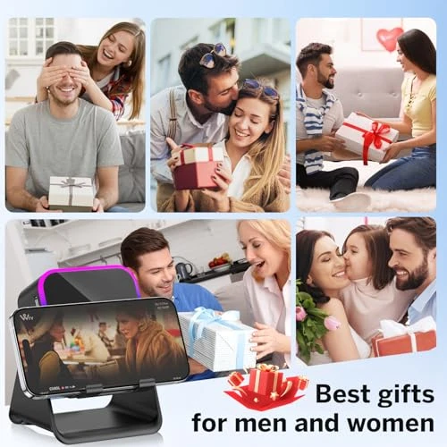 Wireless Induction Speaker with Phone Stand — Portable Audio Solutions, MILOUZ