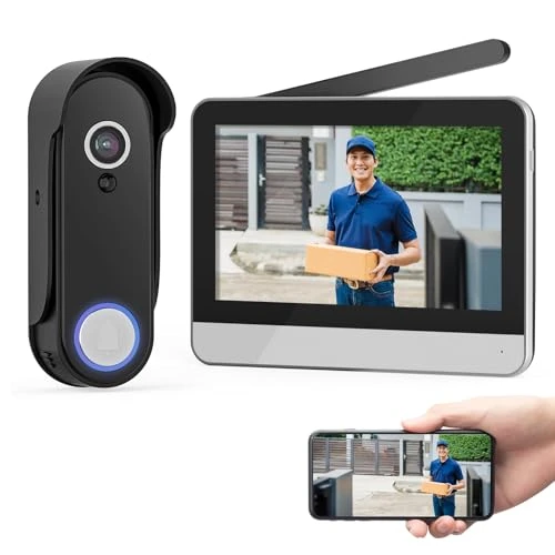 Wireless Smart Video Doorbell System — Smart Home Security, WISDOM VIEW