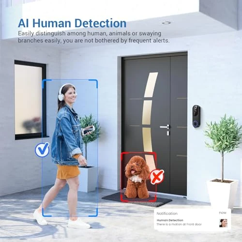 Wireless Video Doorbell Camera — Smart Home Security, SearByte