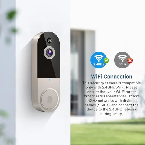 Wireless Video Doorbell Camera — Smart Home Security, BoomChill