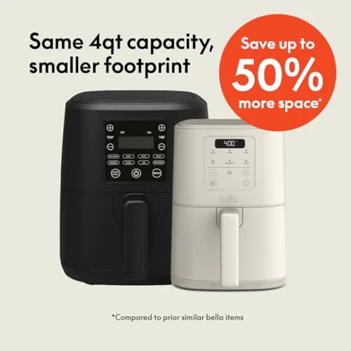 4 Quart Slim Air Fryer — Air Fryers, BELLA