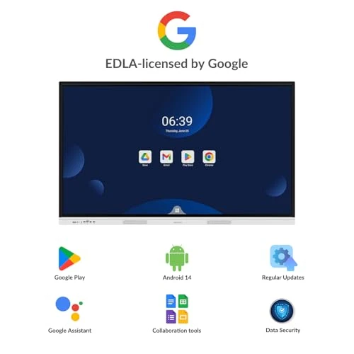 55 Inch 4K Smart Interactive Whiteboard — Electronic Whiteboards, NEWORK