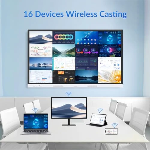 55 Inch 4K Smart Interactive Whiteboard — Electronic Whiteboards, NEWORK