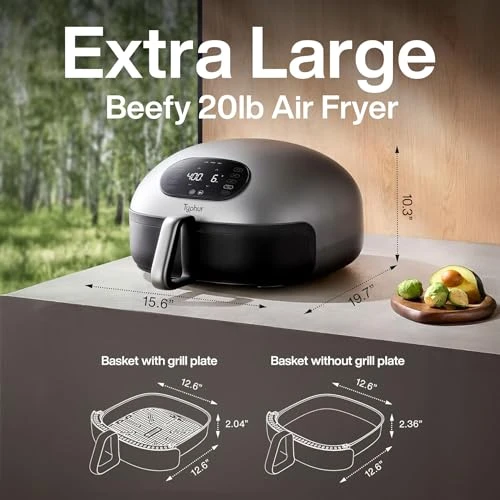 AI Upgraded Air Fryer with Superior Airflow and Self-cleaning — Air Fryers, Typhur