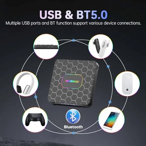 Android TV Box with 8K HD Video Decoding — Streaming Devices, IDEALROYAL