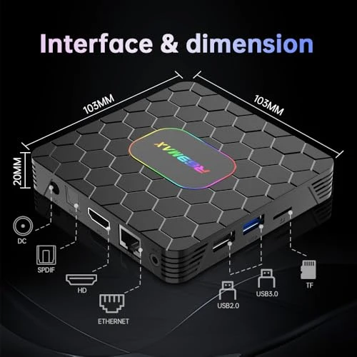 Android TV Box with 8K HD Video Decoding — Streaming Devices, IDEALROYAL