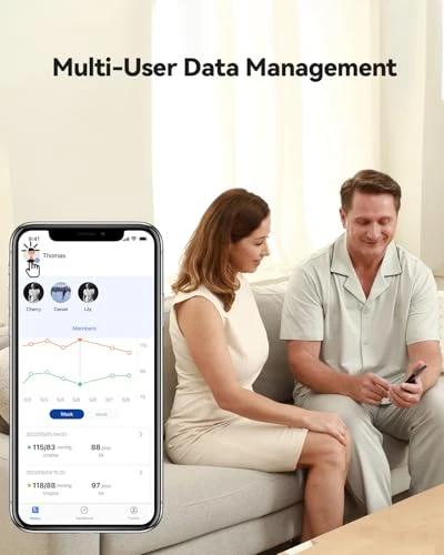 Blood Pressure Monitor for Home Use - Upper Arm Cuff, Bluetooth, Accurate Readings in 30 sec, App Enabled, Stores 50 BP... — Blood Pressure Monitors, Checkme