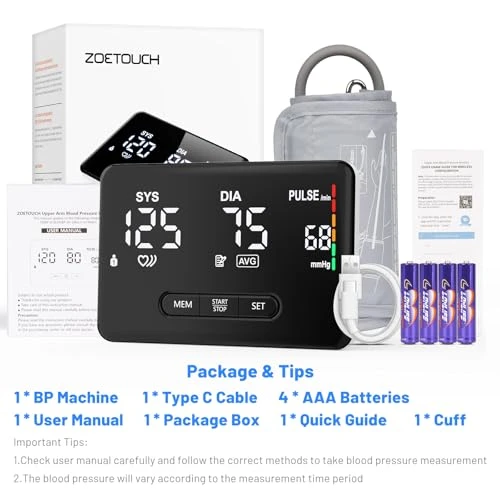 Blood Pressure Monitor — Blood Pressure Monitors, ZOETOUCH