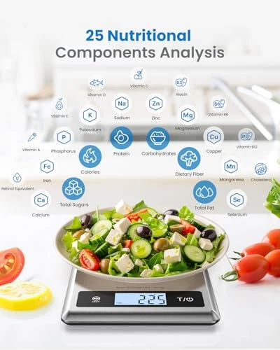 Digital Food Scale with Nutritional Calculator — Weight Management Tools, RENPHO