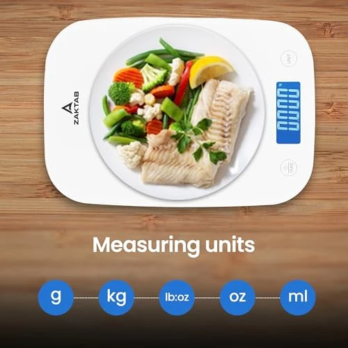 Digital Kitchen Food Scale — Weight Management Tools, ZAKTAB