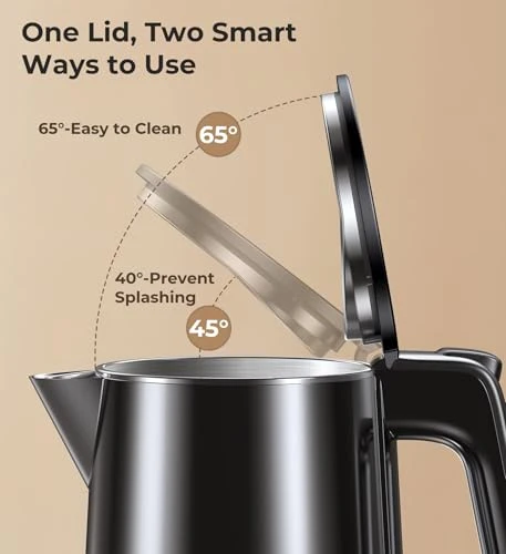 Electric Kettle with 7 Temperature Settings and Keep-Warm Function — Kettles & Tea Machines, ZKBHOME