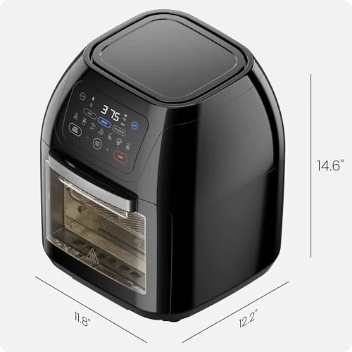 Multifunctional Digital Air Fryer with Rotisserie, Dehydrator, and Convection Oven — Air Fryers, Chefman
