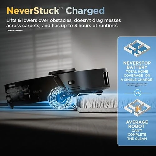 Robot Vacuum and Mop Combo — Smart Cleaning Robots, Shark