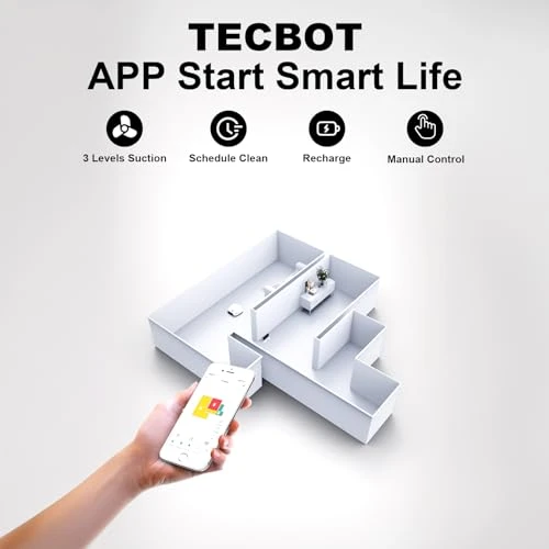 Robot Vacuum Cleaner Slim — Smart Cleaning Robots, TECBOT